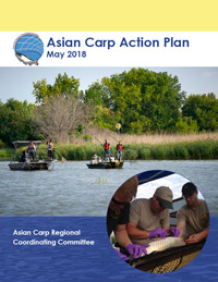 Cover of the 2018 Asian Carp Action Plan